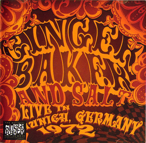 Ginger Baker And Salt : Live In Munich Germany 1972 (2xCD, Album)