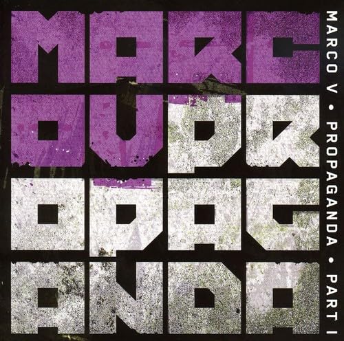 Marco V Propaganda CD New Mint Dance
