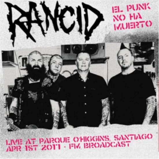 PUNK NO HA MUERTO LIVE AT PARQUE OHIGGINS. - FM (WHITE/RED VINYL) - LP - New