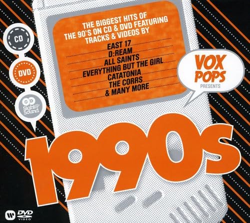 Various Artists - Vox Pops Presents 1990s (CD + DVD) - 2xCD