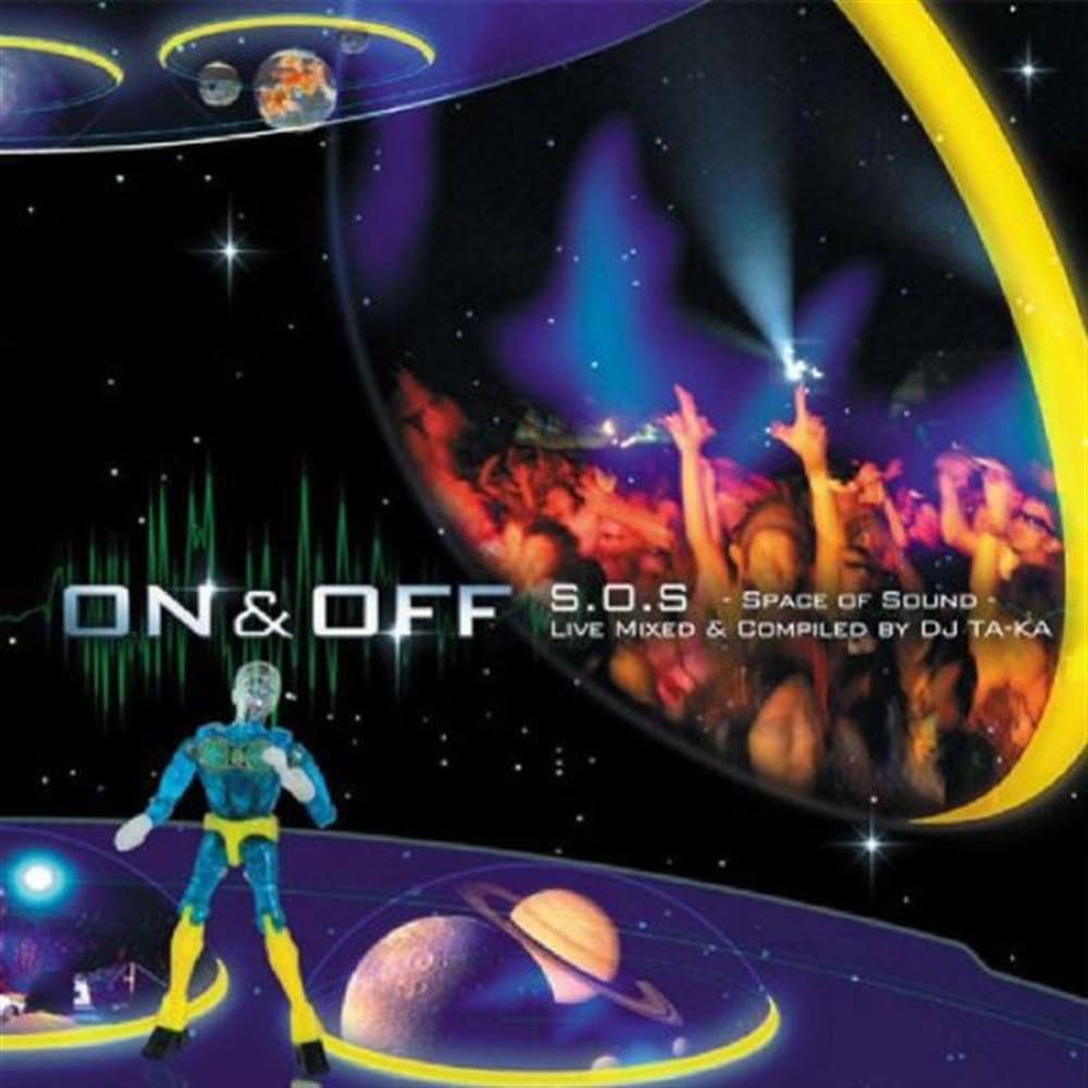 Various Artists On And Off S.o.s. - Space Of Sound 2xCD New Mint Dance