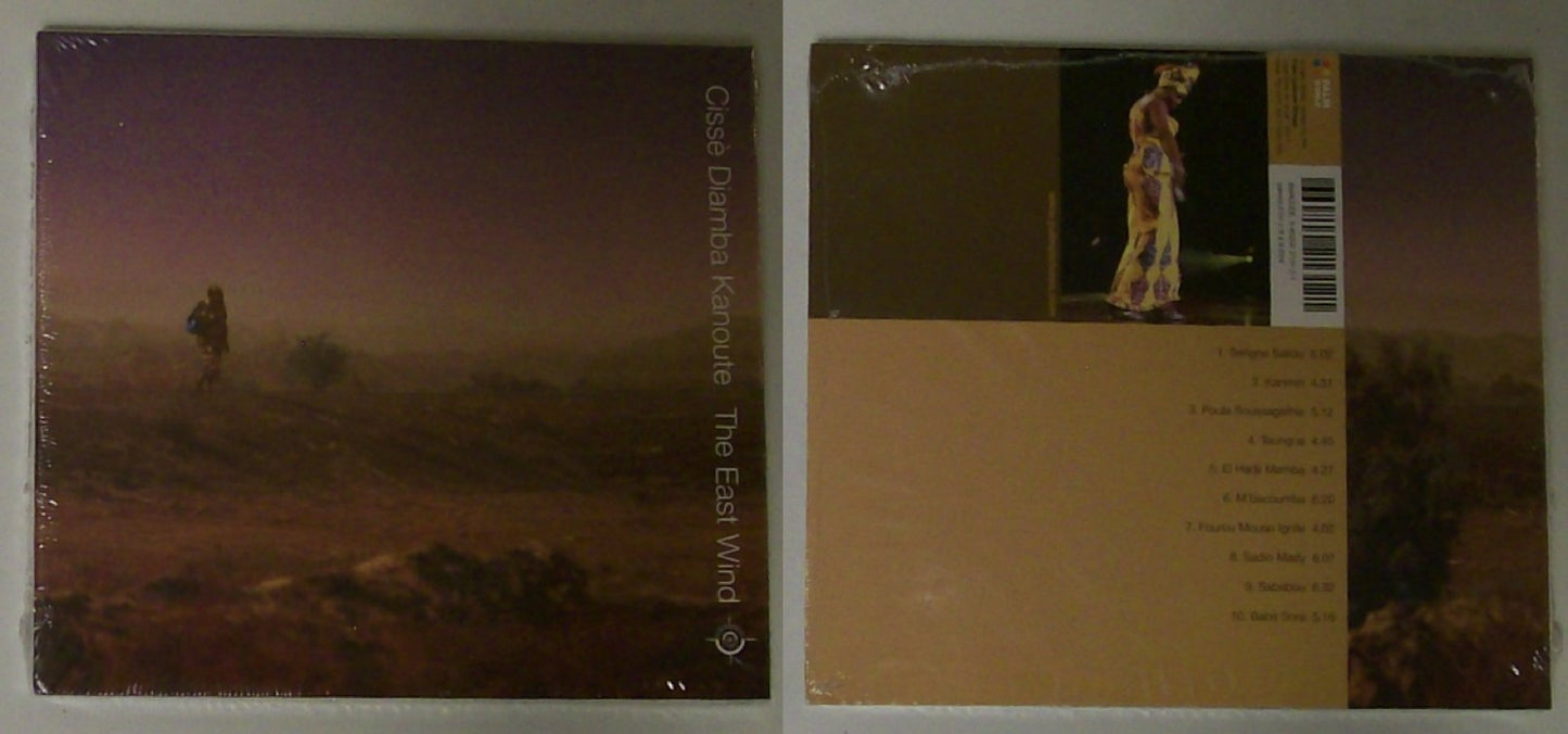 Kanoute, Cisse Diamba The East Wind CD New Mint Rock, Folk