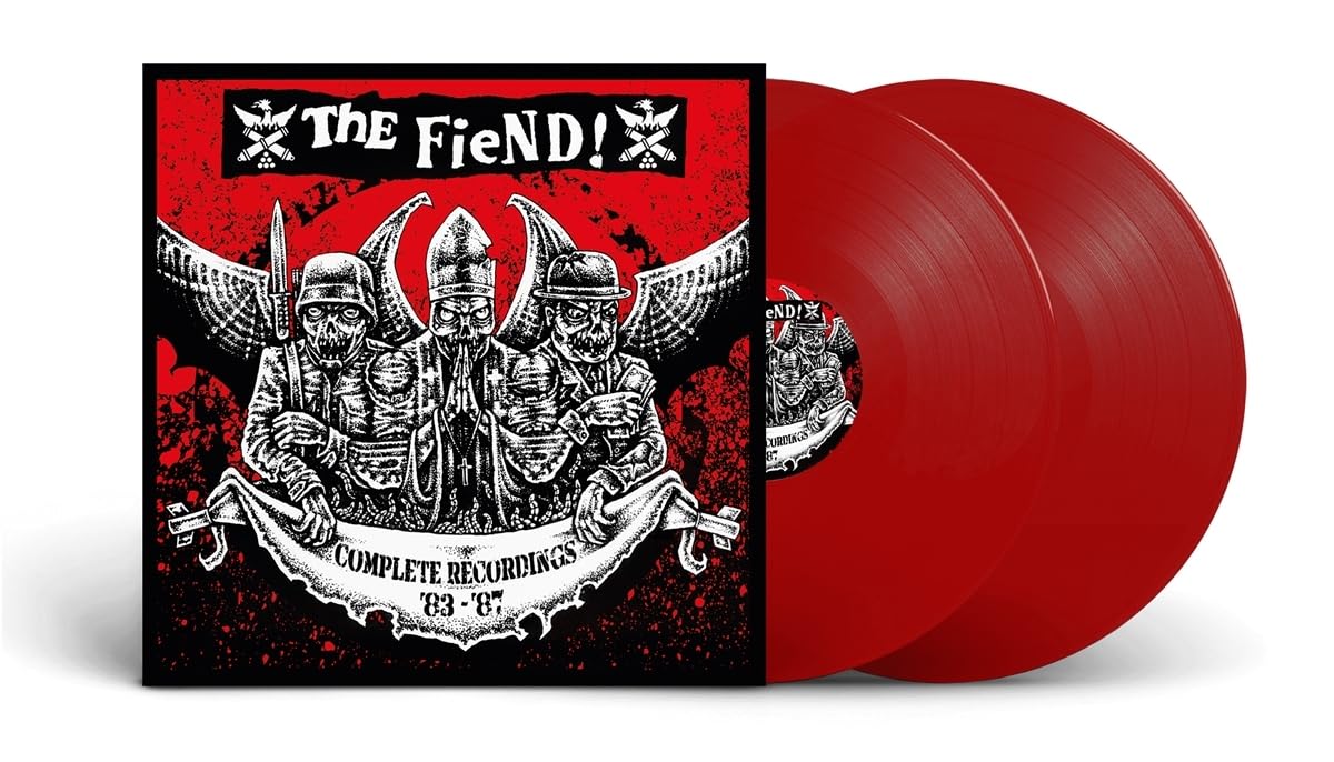 FIEND, THE - COMPLETE RECORDINGS 1983-1987 (RED VINYL 2LP)
