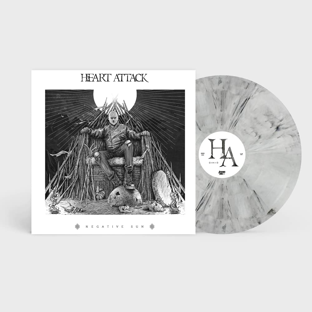 Heart Attack Negative Sun Vinyl New Mint Metal