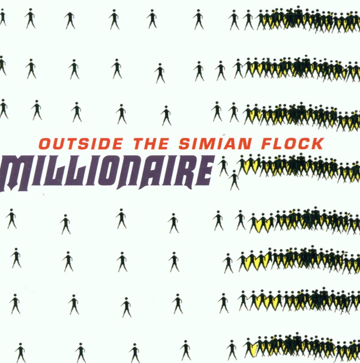 Millionaire Outside The Simian Flock CD New Mint Rock