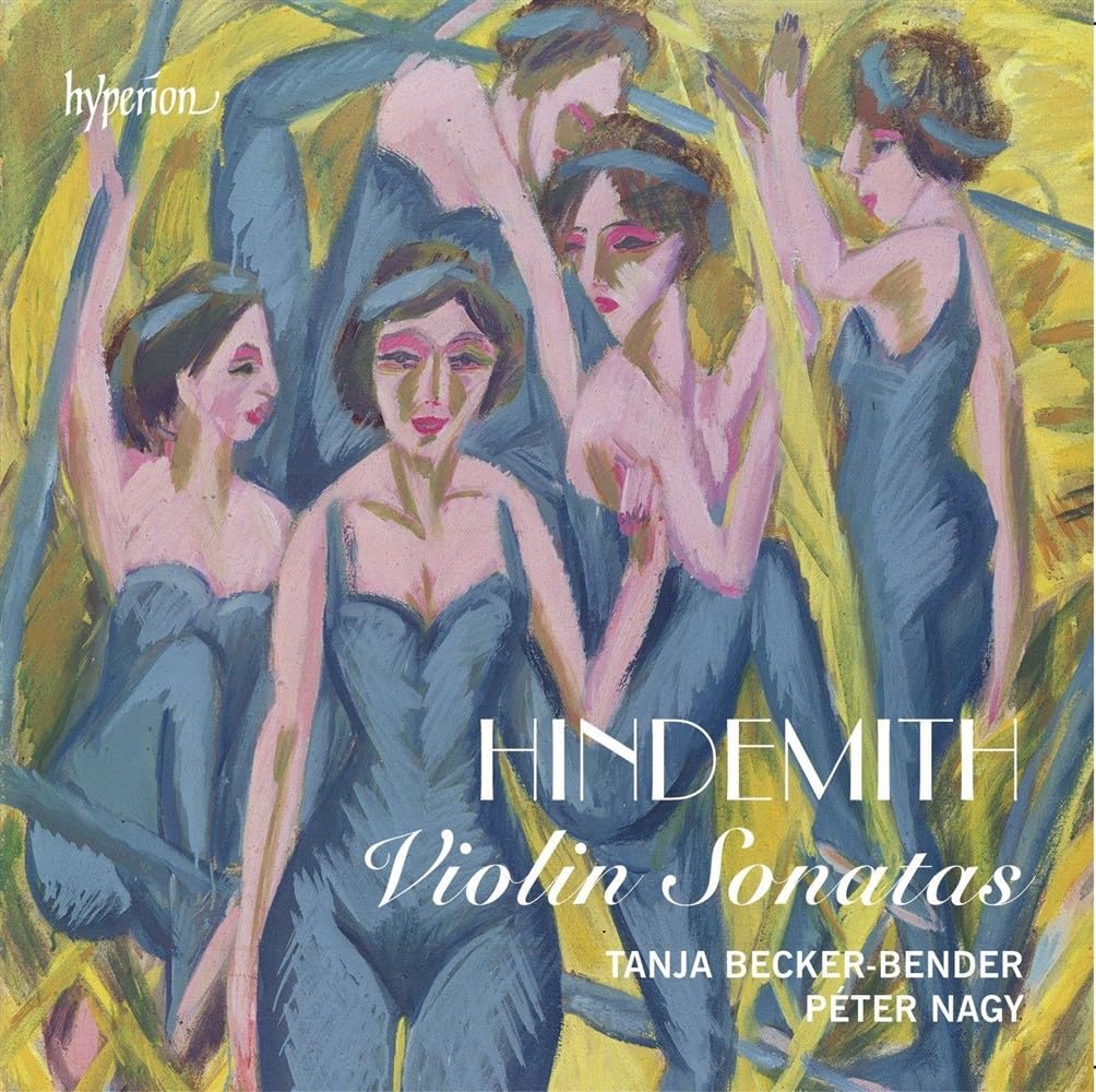 Paul Hindemith, Tanja Becker-Bender, Péter Nagy Hindemith: Violin Sonatas CD New Mint Classical