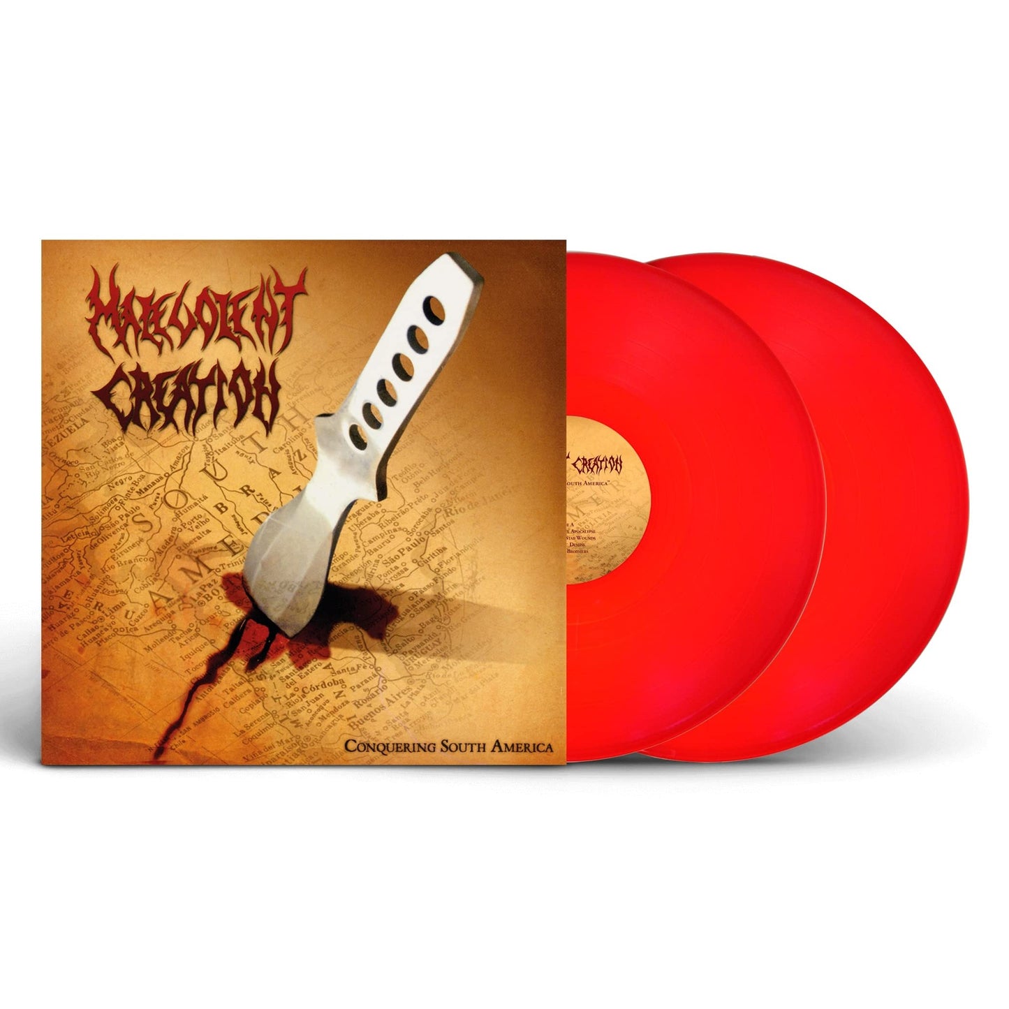 MALEVOLENT CREATION - CONQUERING SOUTH AMERICA (RED VINYL 2LP)