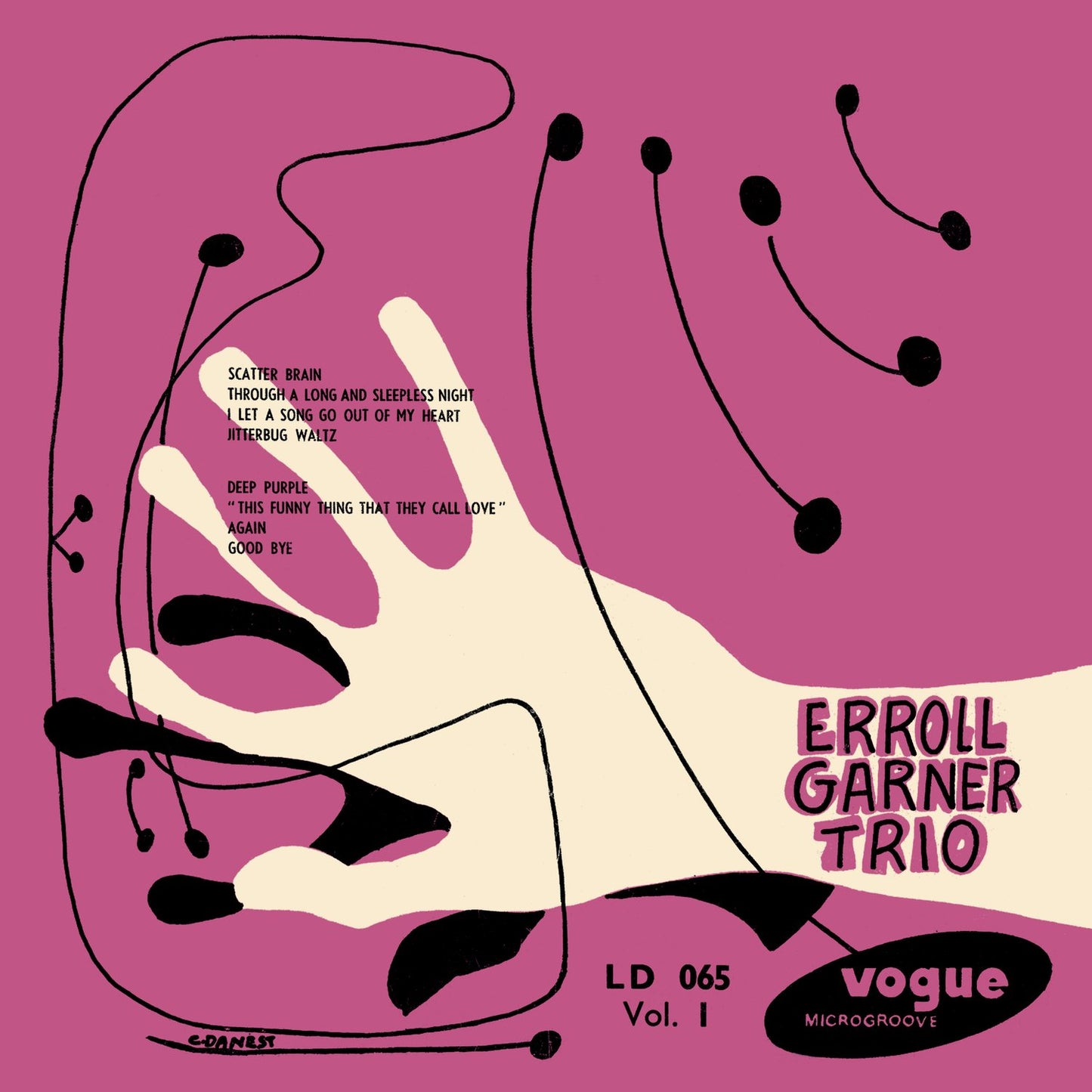 Garner, Erroll Trio Erroll Garner Trio Vol. 1 Vinyl New Mint