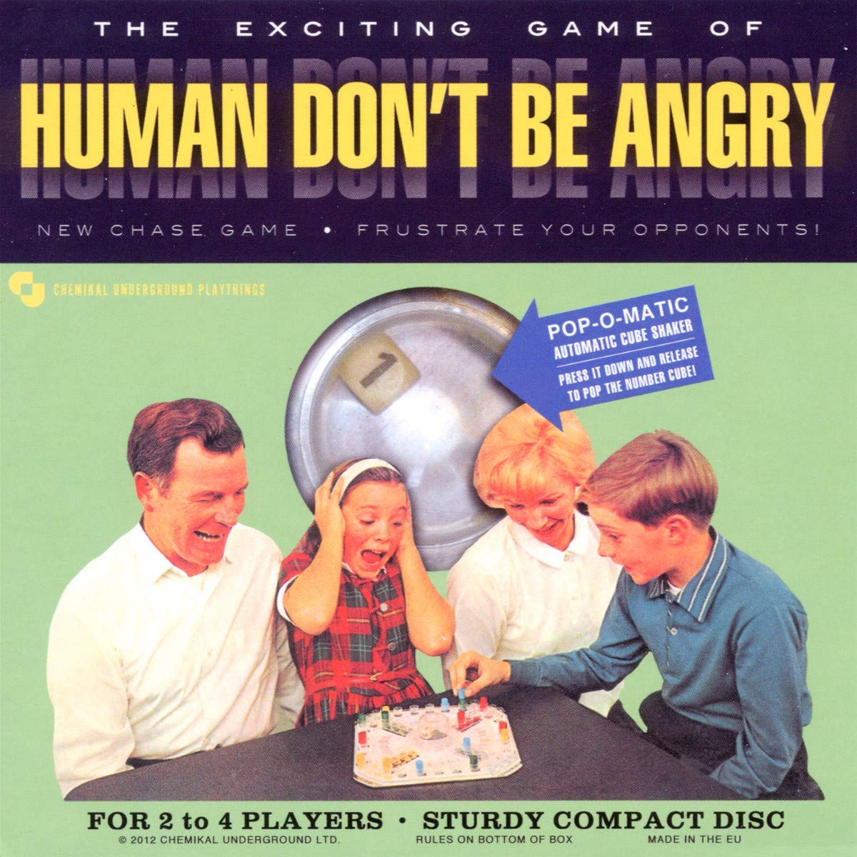 Human Don't Be Angry Human Don't Be Angry CD New Mint Pop