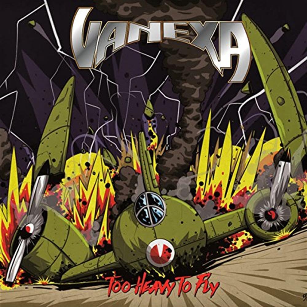 Vanexa Too Heavy To Fly CD New Mint Rock