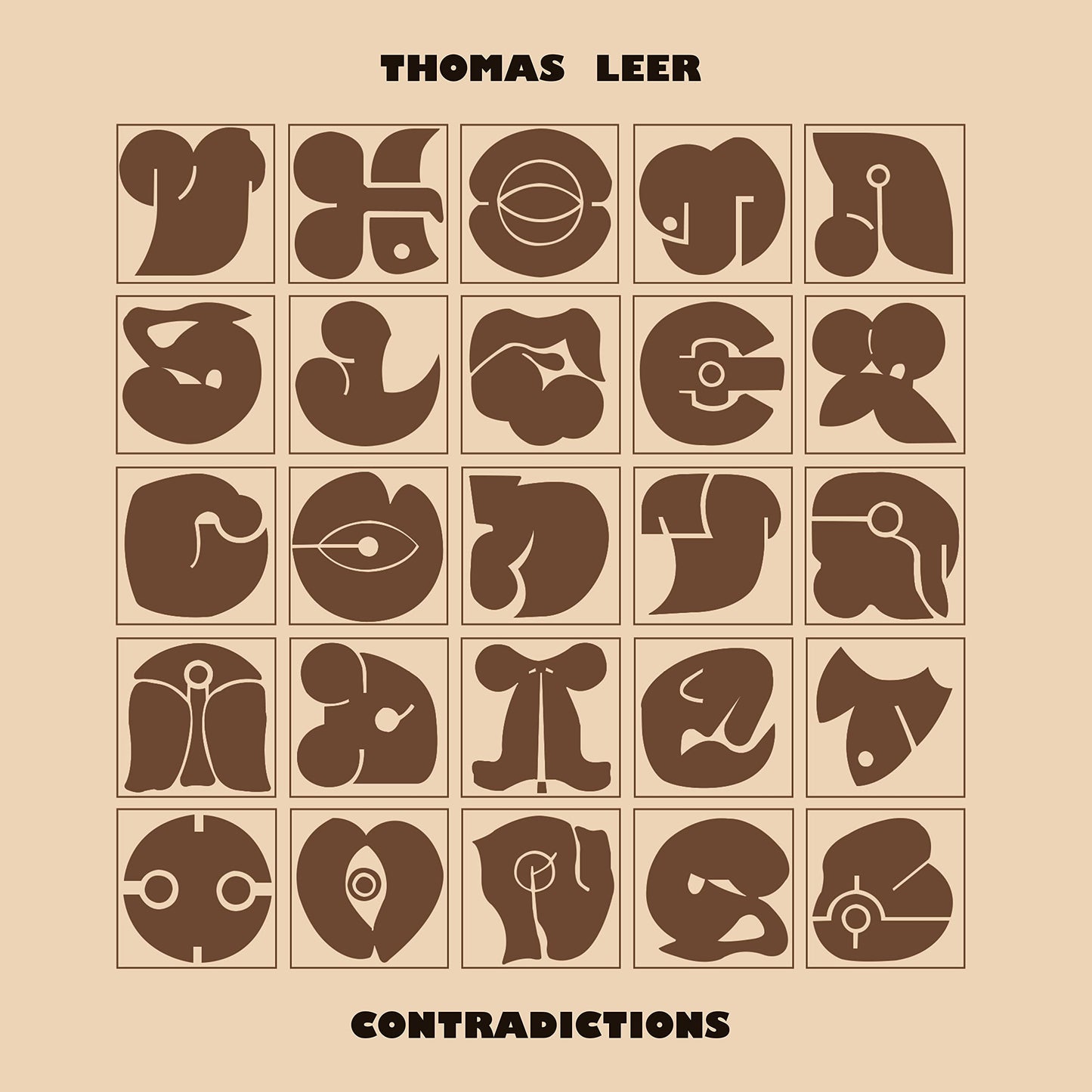 Thomas Leer Contradictions 2xVinyl New Mint Rock