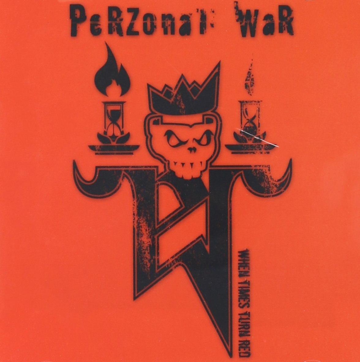 Perzonal War When Times Turn Red CD New Mint Rock