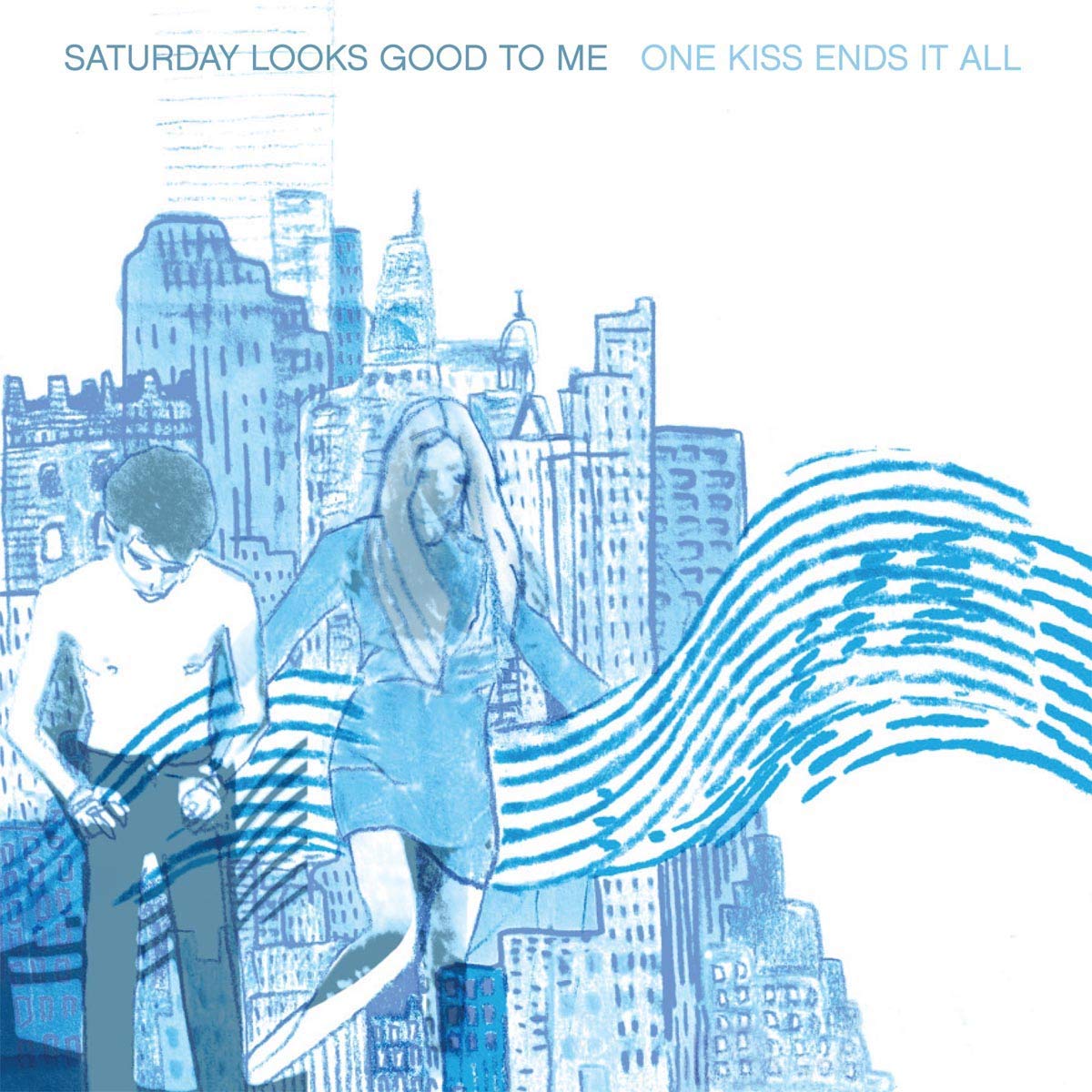 Saturday Looks Good To Me One Kiss Ends It All CD New Mint Punk, Pop