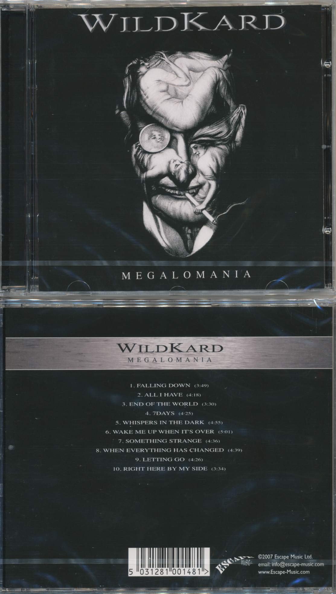 Wildkard Megalomania CD New Mint Rock