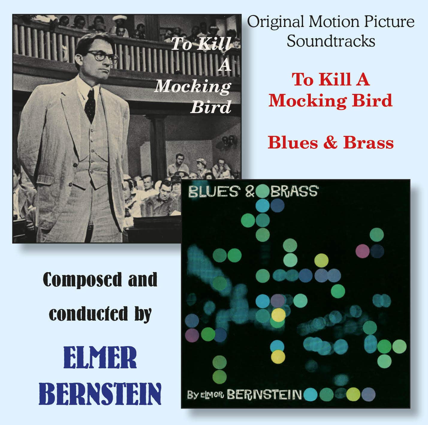 Elmer Bernstein To Kill A Mockingbird / Blues CD New Mint Rock