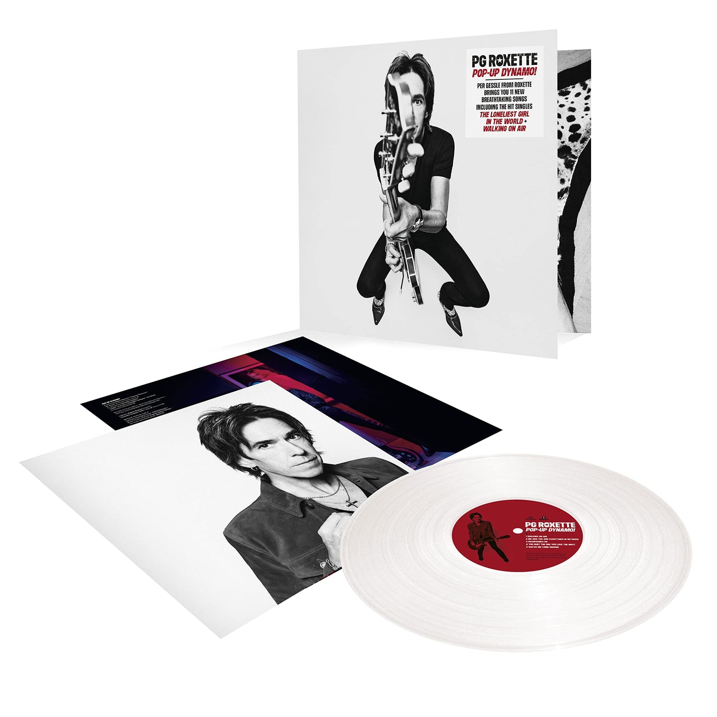 Pg Roxette, Per Gessle Pop-Up Dynamo! (White) Vinyl New Mint