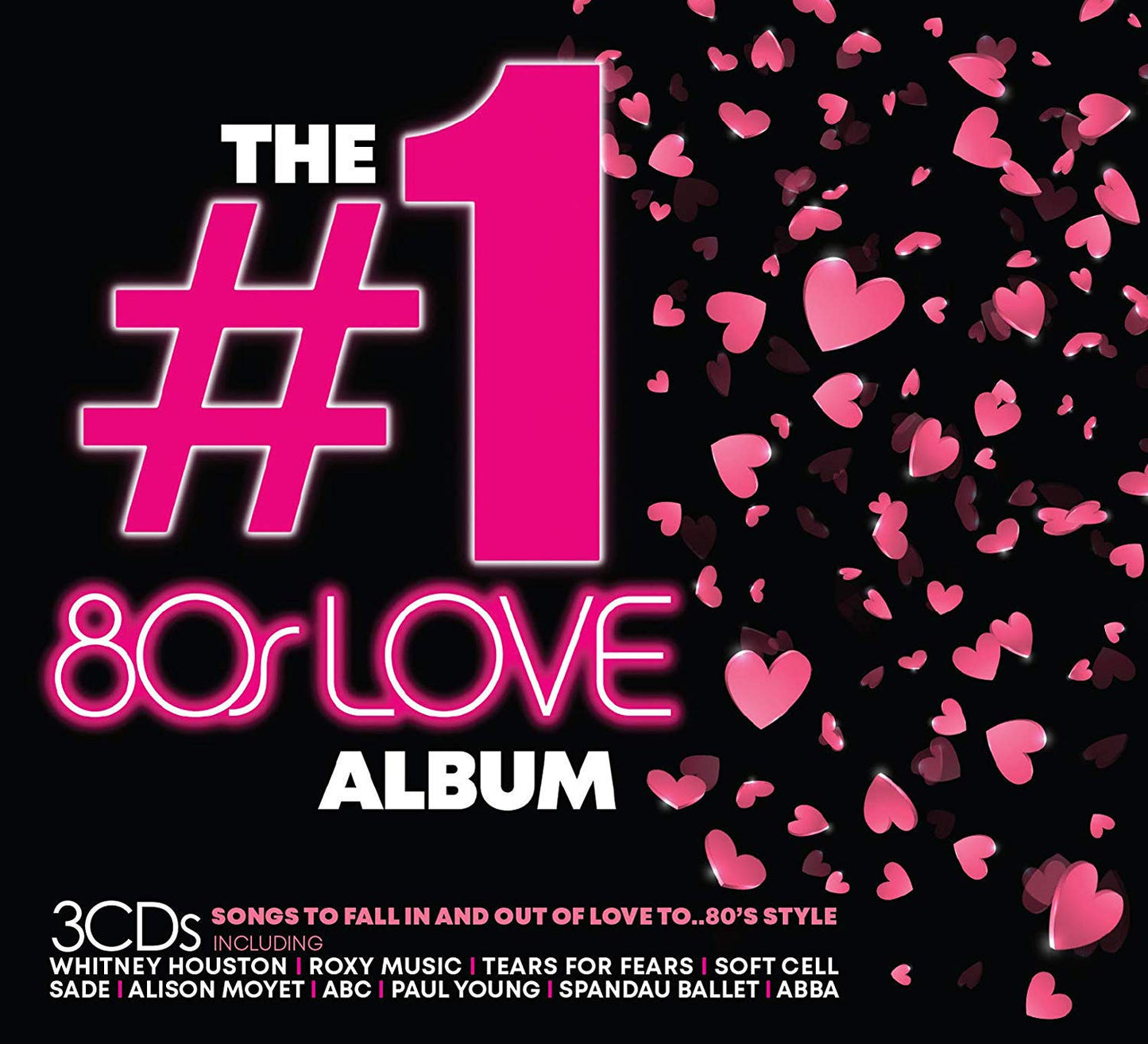 Various The #1 Album: 80s Love CD New Mint Electronic