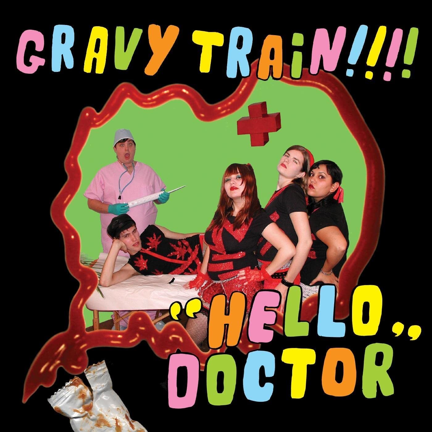 Gravy Train!!!! "hello Doctor" Vinyl - Deluxe Edition New Mint Rock