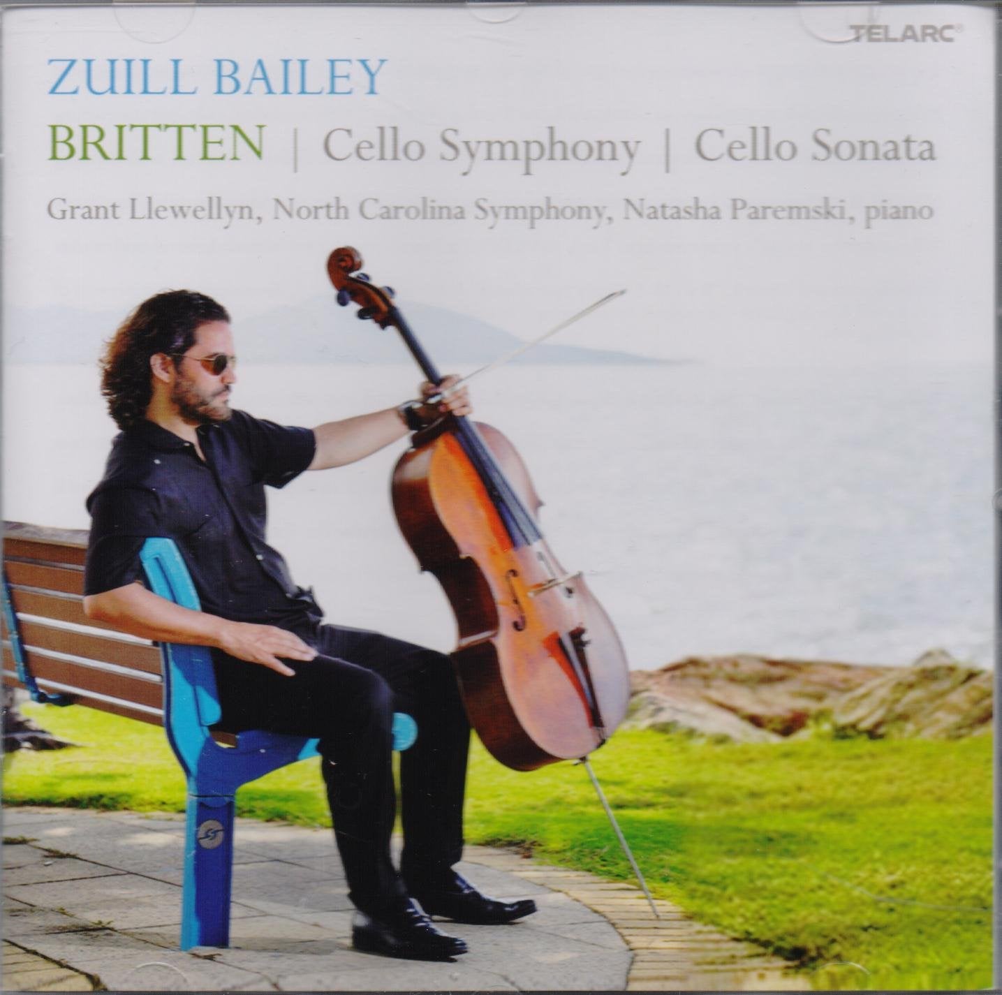 Zuill Bailey, Grant Llewellyn, North Carolina Symphony, Natasha Paremski, Benjamin Britten Britten: Cello Symphony & Cello Sonata CD New Mint