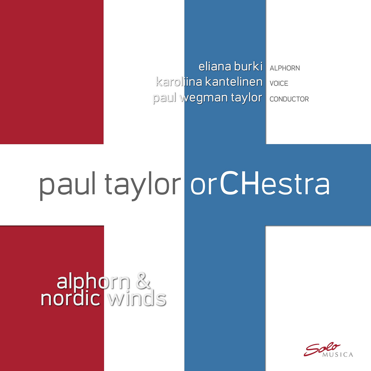 Paul Taylor Orchestra: Alphorn & Nordic Winds - Vinyl LP - New