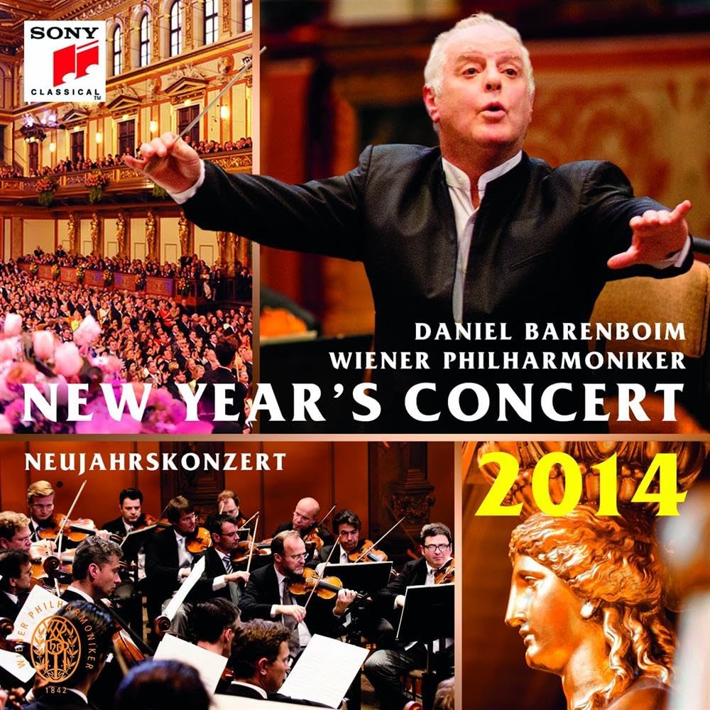 Barenboim, Daniel, & Wiener Philharmoniker New Year's Concert 2014 / Neujahrskonzert 2014 2xCD New Mint Classical