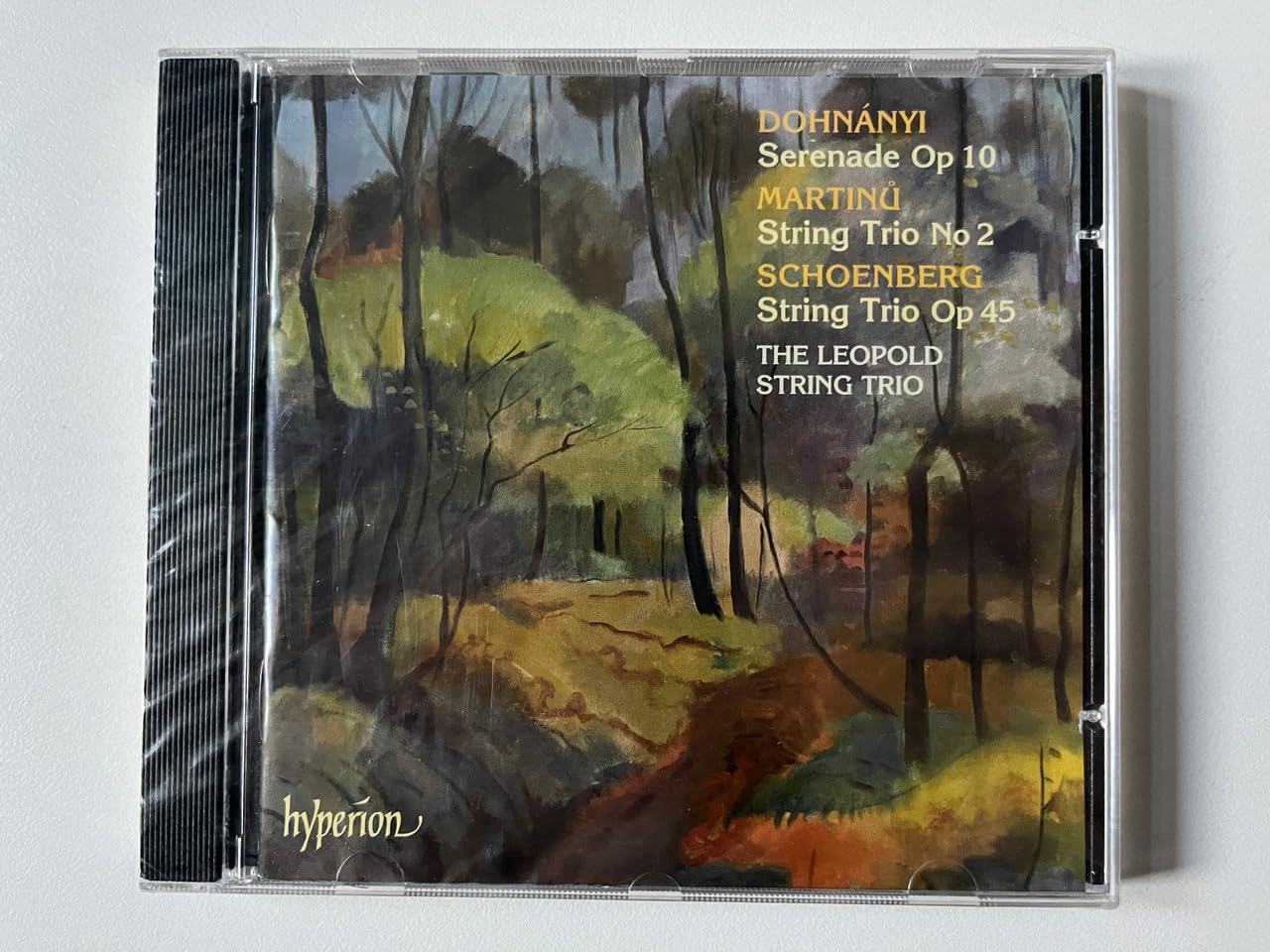 Leopold String Trio Dohnanyi, Schoenberg & Martinu: String Trios CD New Mint Classical