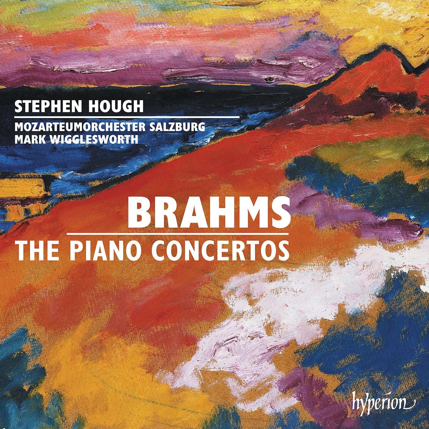 Stephen Hough Mozarteumorchester Salzburg Mark Wigglesworth Brahms: Piano Concertos Nos. 1 & 2 2xCD New Mint