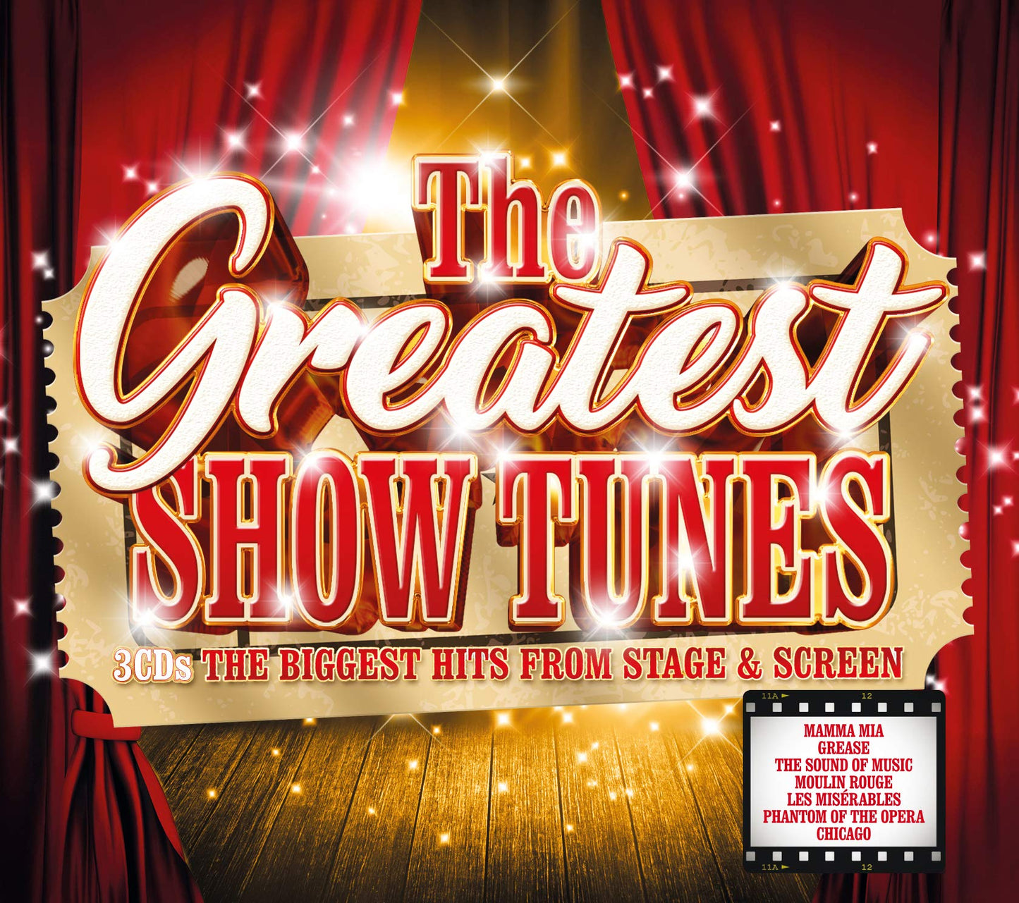 Various Artists The Greatest Show Tunes 3xCD New Mint Electronic