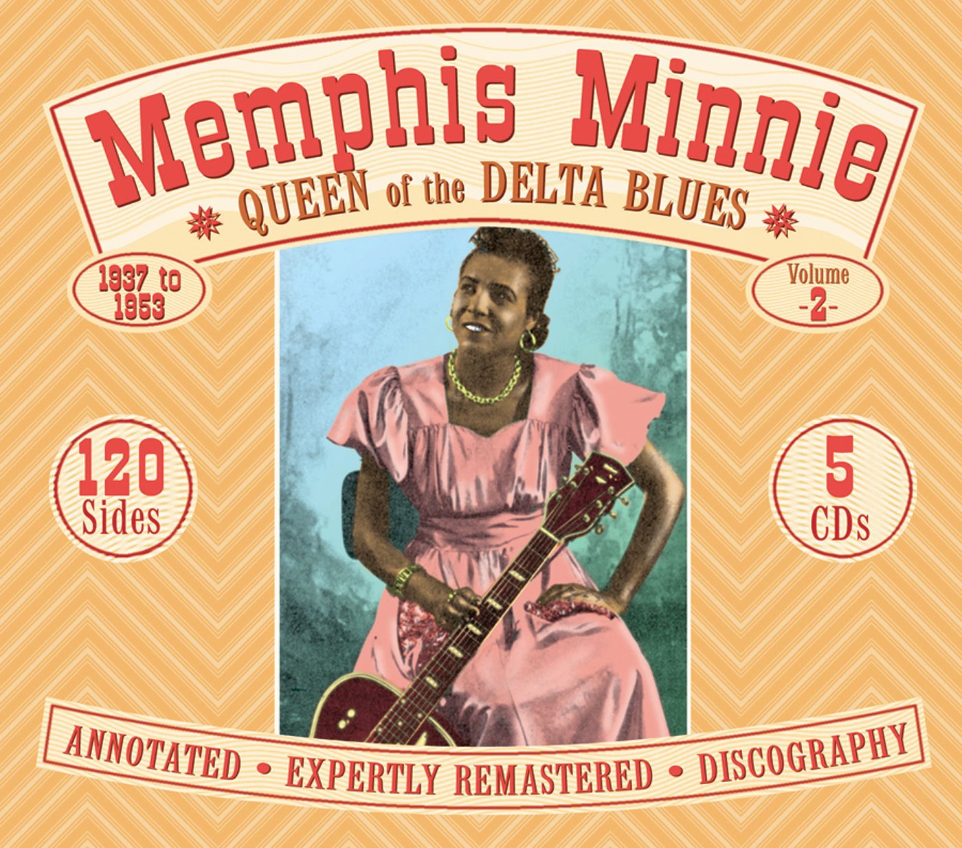 Memphis Minnie Queen Of The Delta Blues Volume 2 5xCD New Mint