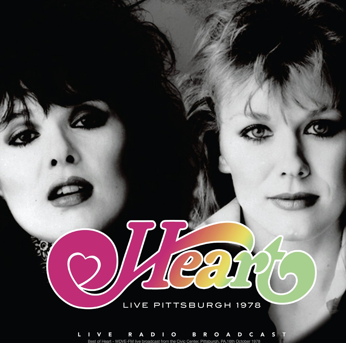 Heart Heart - Live Pittsburg 1978 Vinyl New Mint Rock