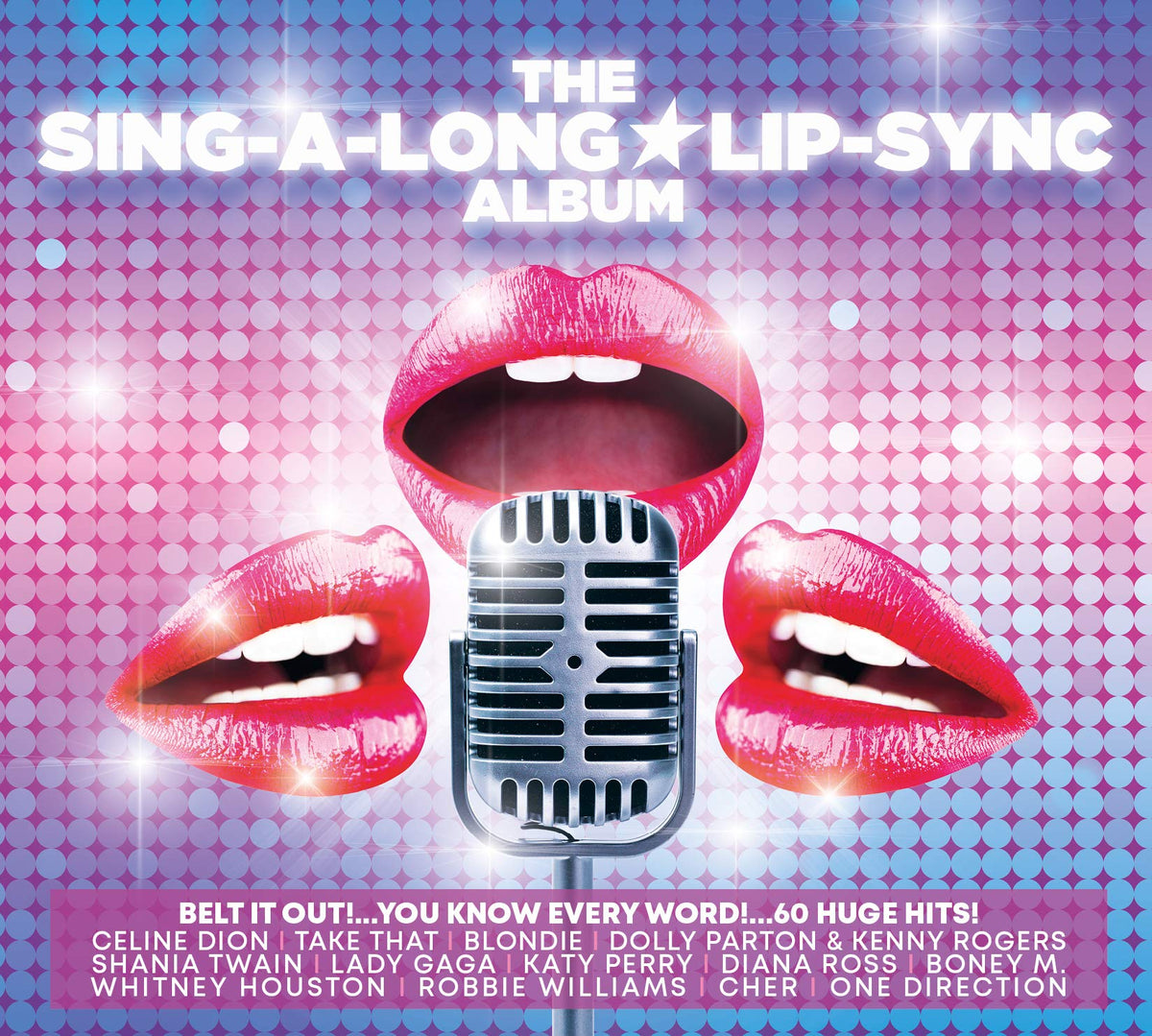 Various The Sing-A-Long / Lip-Sync Album 3xCD New Mint