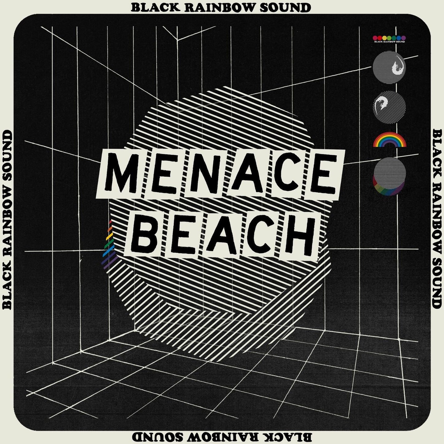 Menace Beach Black Rainbow Sound Vinyl New Mint Rock