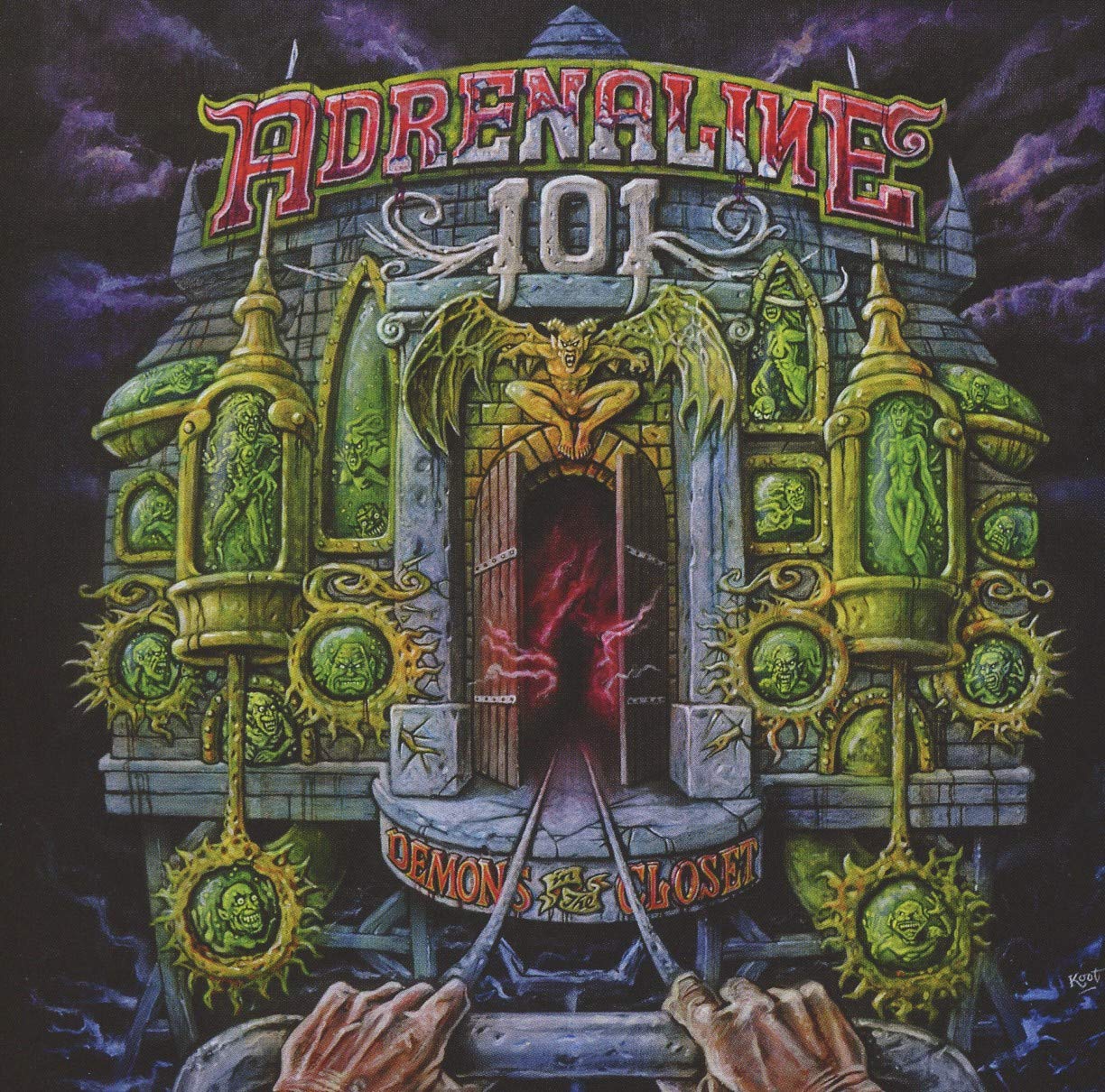 Adrenaline 101 Demons In The Closet CD New Mint Metal