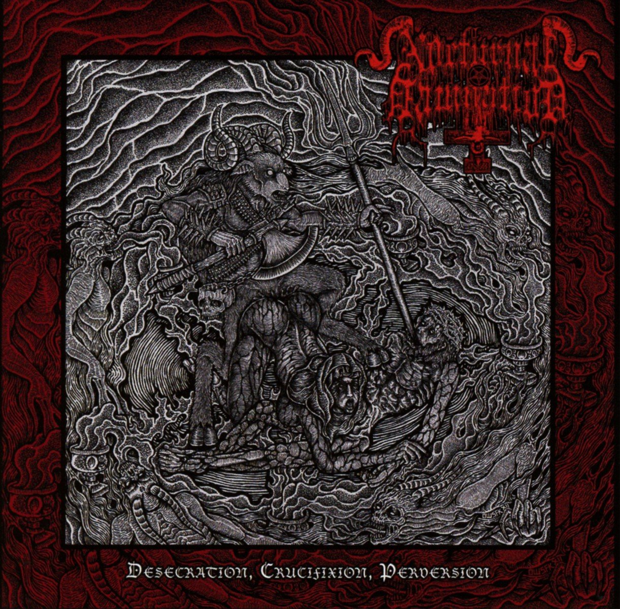 Nocturnal Damnation Desecration, Crucifixion, Perversion CD New Mint