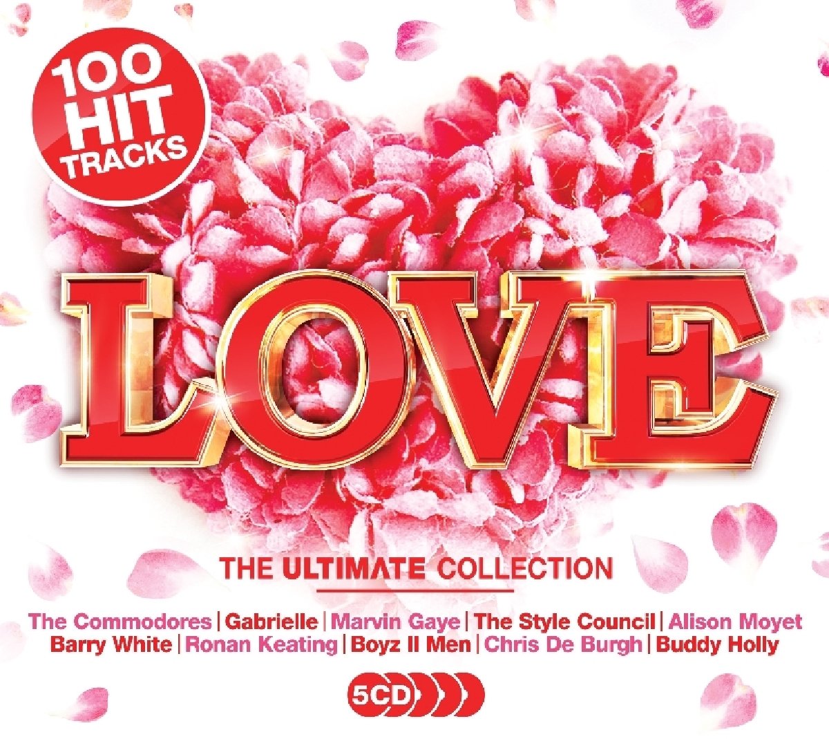 Various Ultimate Love 5xCD New Mint Pop