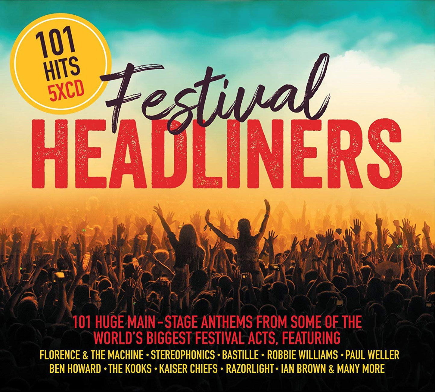 Various Artists 101 Festival Headliners CD New Mint Pop