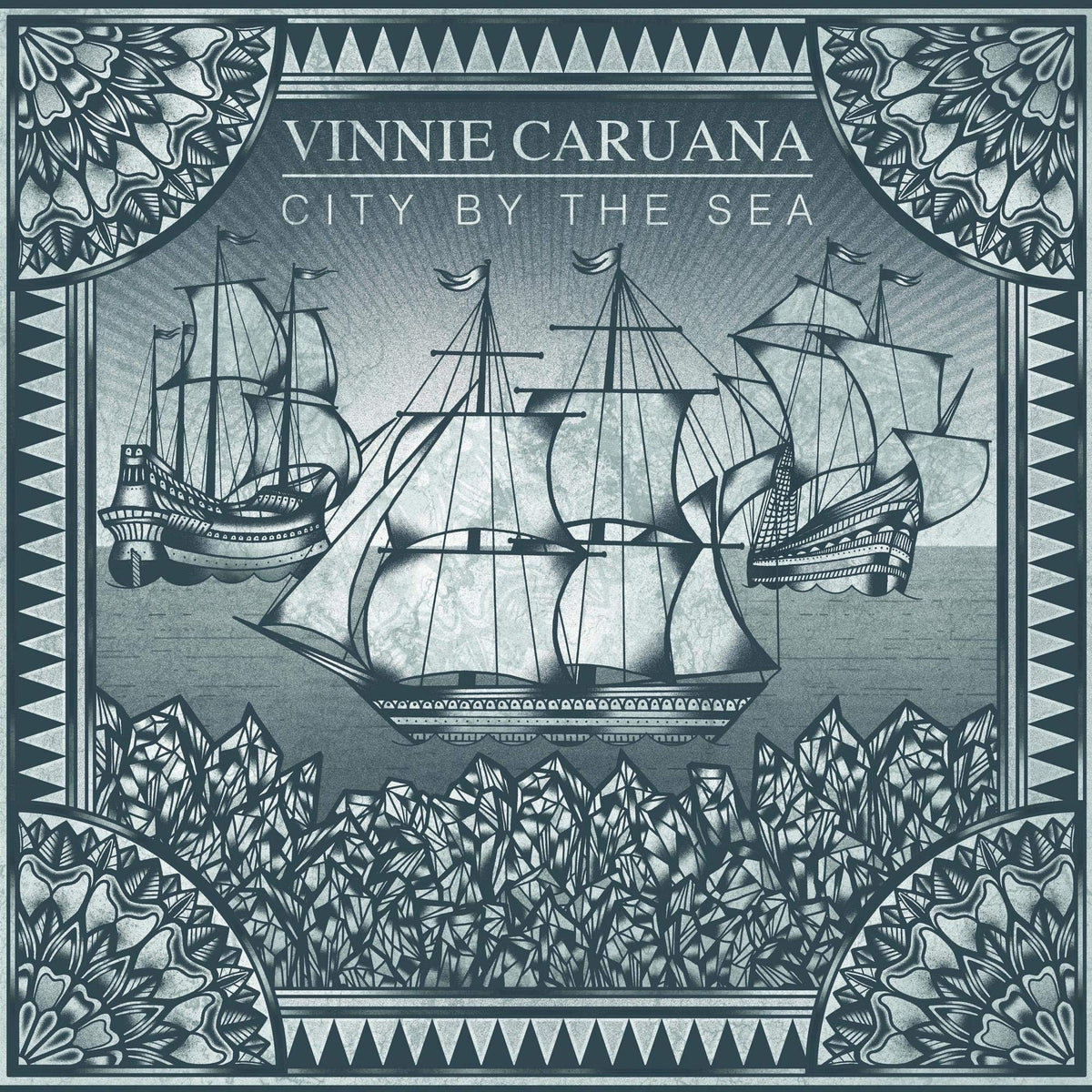 Vinnie Caruana City By The Sea CD New Mint Rock