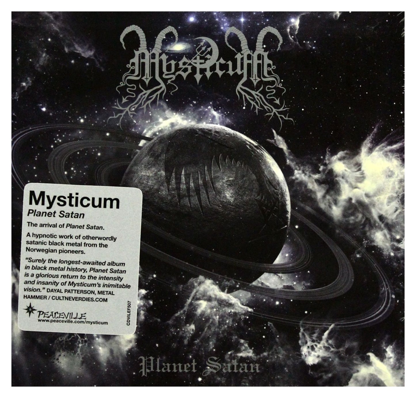 Mysticum Planet Satan CD New Mint Electronic, Rock