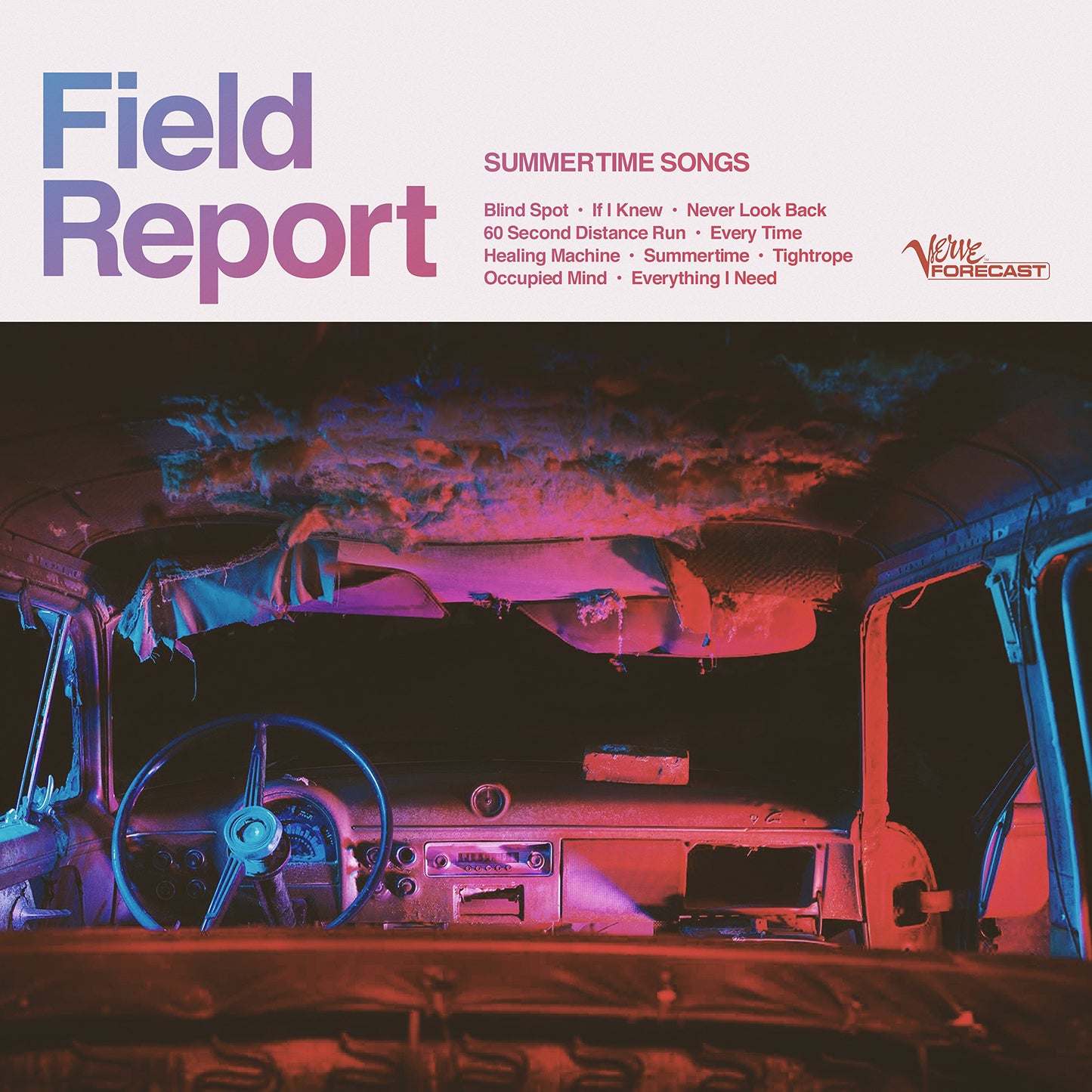 Field Report Summertime Songs CD New Mint Rock