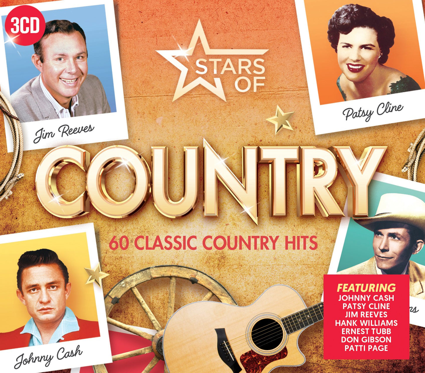 Unknown Stars Of Country 3xCD New Mint