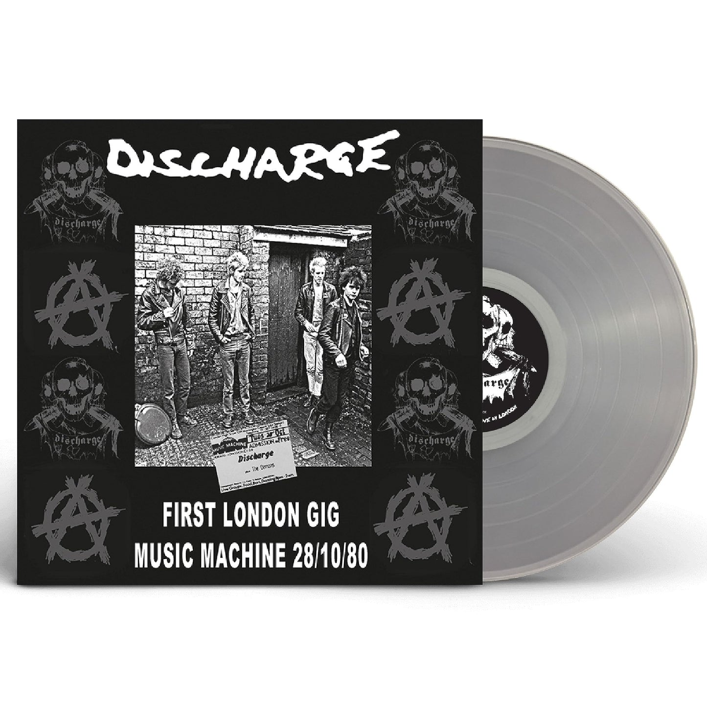 Discharge Live At The Music Machine 1980 (Clear) Vinyl New Mint Rock