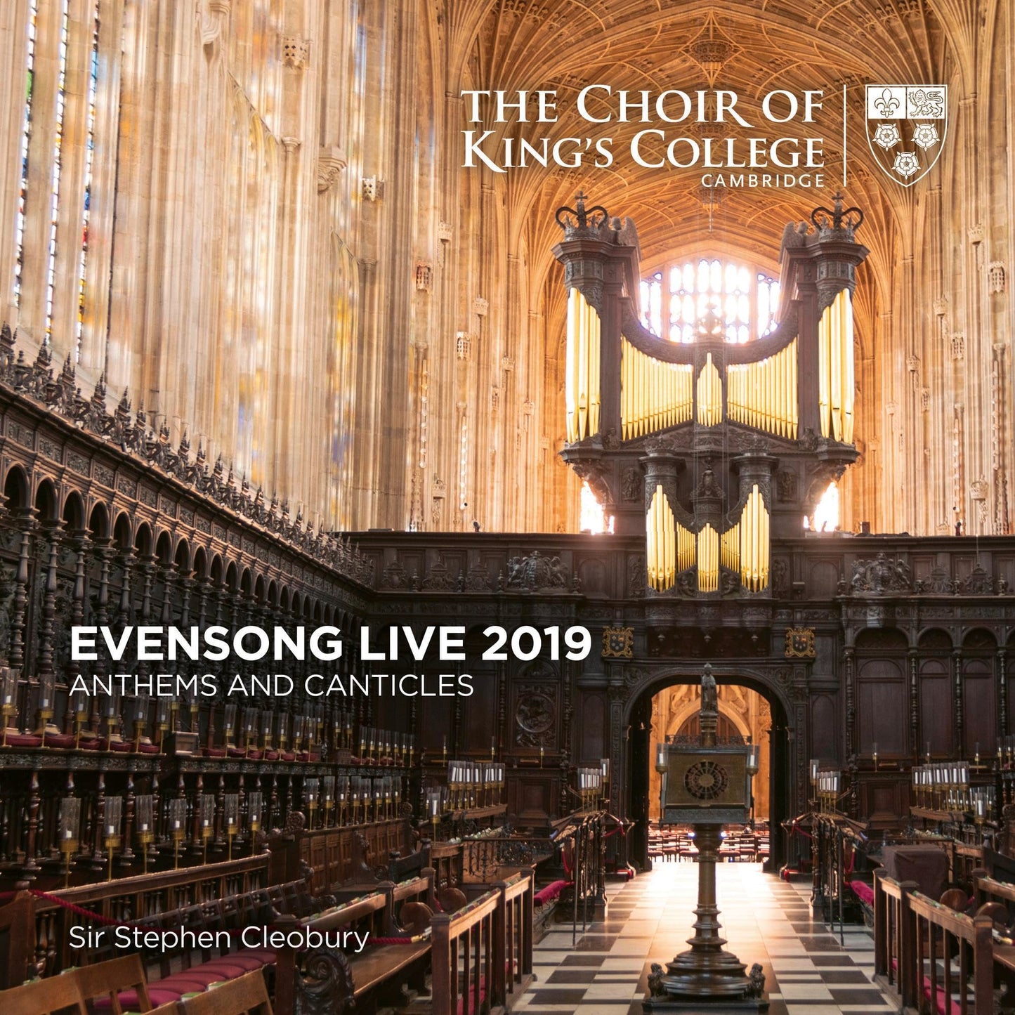 Choir Of King's College C The Choir Of King's College, Cambridge: Evensong Live 2019: Anthems And Canticles CD New Mint