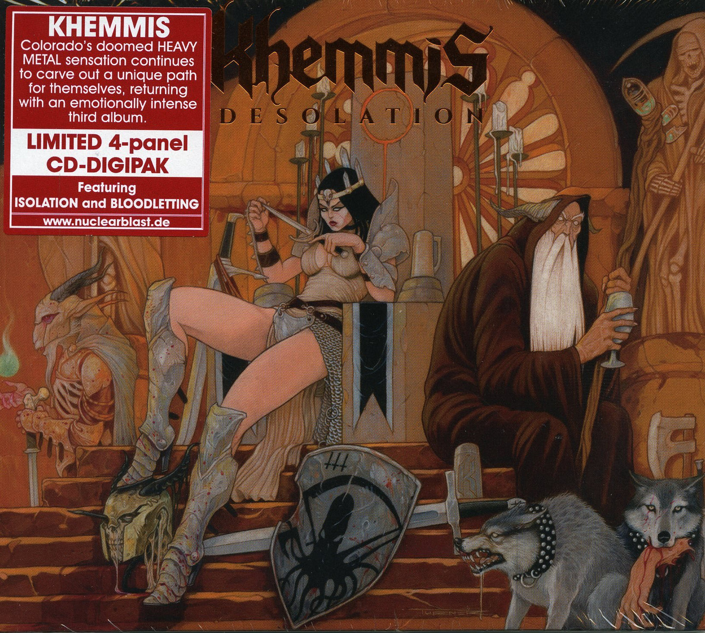 Khemmis Desolation CD New Mint Rock