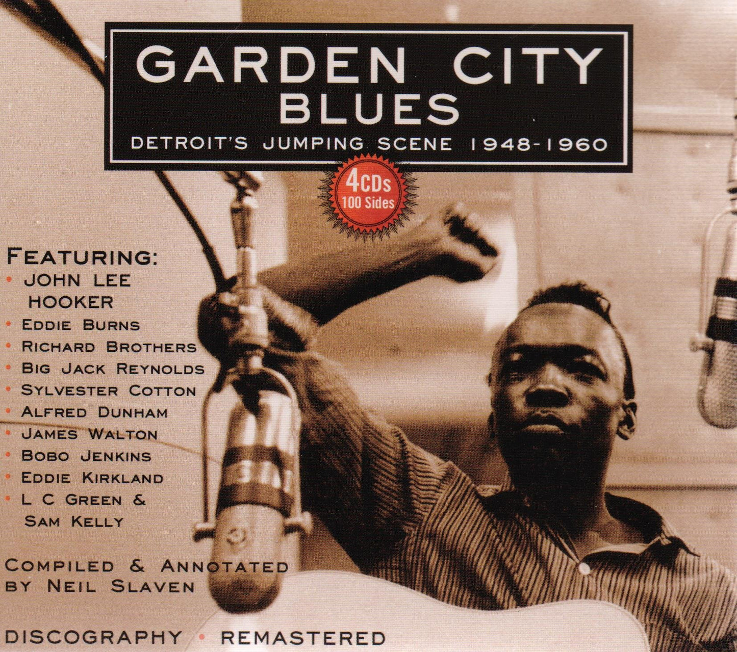 Various Artists Garden City Blues 4xCD New Mint