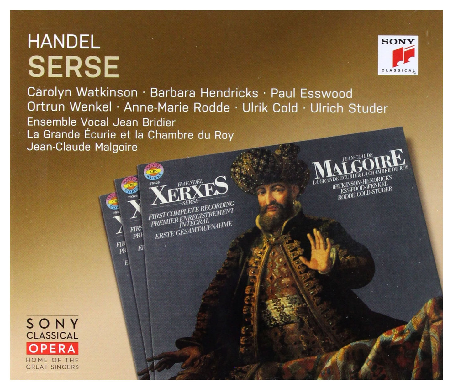 Malgoire, Jean-Claude Handel: Serse, Hwv '40 3xCD New Mint Classical