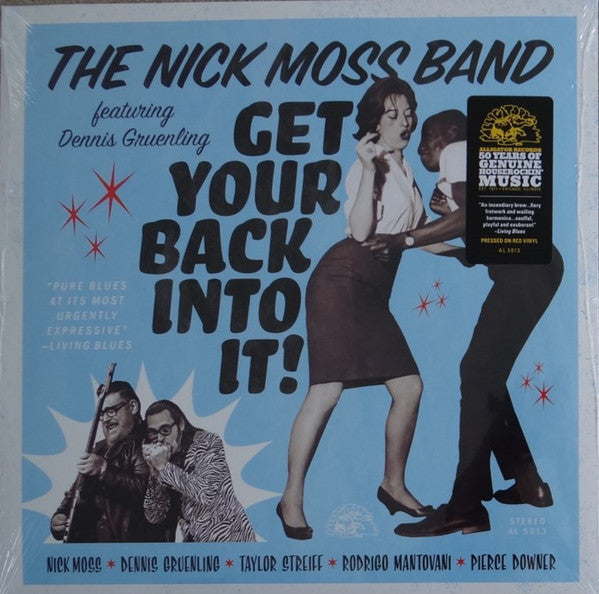 Nick Moss Band Featuring Dennis Gruenling - Get Your Back Into It! - LP - New
