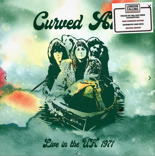 Curved Air - Live In The Uk 1971 - LP - New