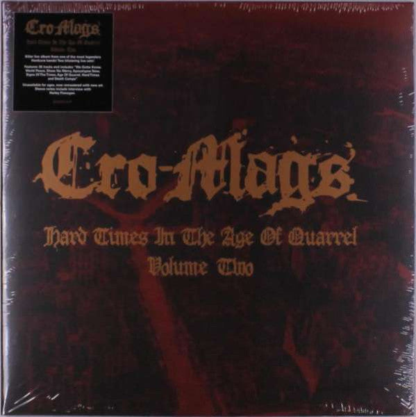 Cro-Mags - Hard Times In The Age Of Quarrel Vol. 2 - 2LP - New