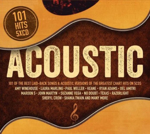 Various – 101 Hits Acoustic - 5 x Compilation CD