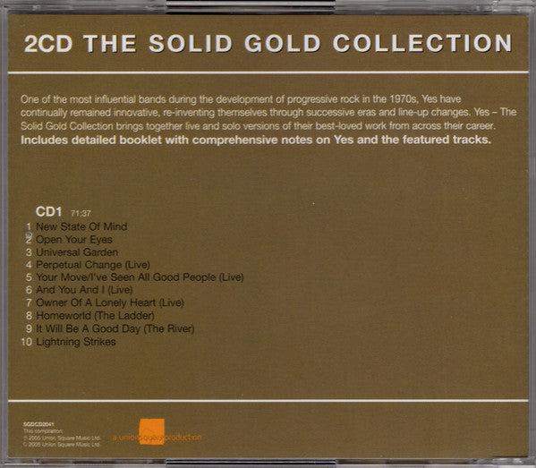 Yes : The Solid Gold Collection (2xCD, Comp)